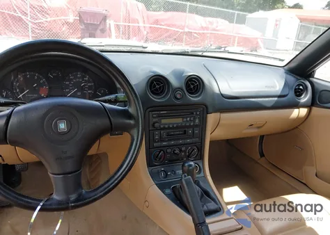 1999 Mazda Mx-5 Miata Leather Pkg/Popular Equipment Pkg/Sports Pkg/Touring Pkg from USA, damaged, VIN JM1NB3537X0106007